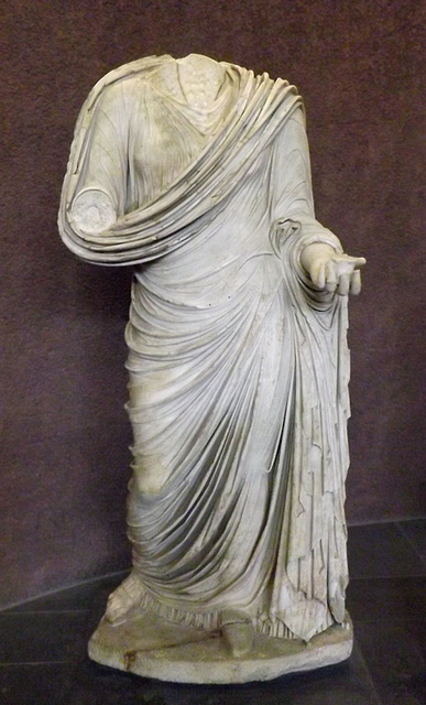 Togate Sculpture in the Vatican Museum, July 2012