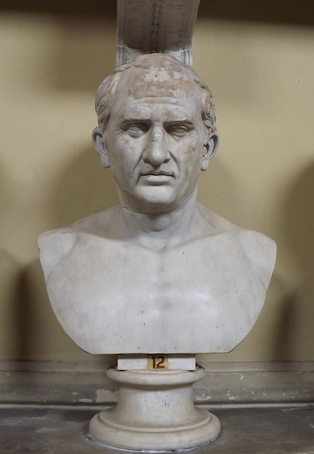 Male Portrait of the So-Called "Cicero" in the Vatican Museum, July 2012
