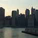 View of Manhattan from the Brooklyn Heights Promenade at Sunset, May 2008