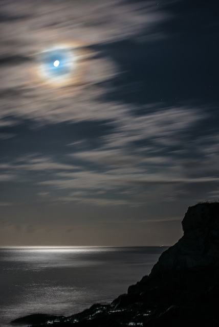 Mondnacht am Meer - 20140811