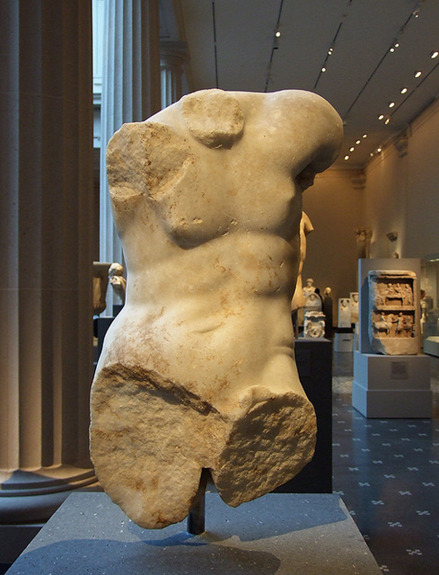Seated Torso of a Man in the Metropolitan Museum of Art, July 2007