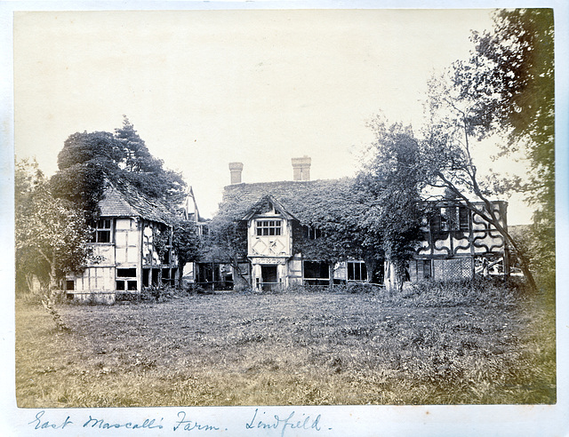 East Mascalls Farm, Lindfield, Sussex A late c19th photo