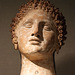 South Italian Lekythos in the Shape of a Woman's Head in the Metropolitan Museum of Art, February 2008