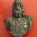 Bust of Serapis from Rome in the Vatican Museum, July 2012