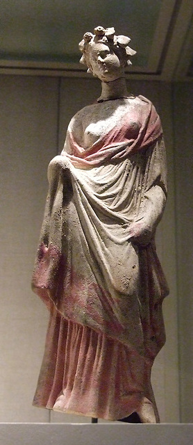 Terracotta Statuette of a Woman in the Metropolitan Museum of Art, December 2008
