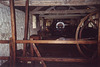 Interior of the Esgair Moel Textile Mill in the Museum of Welsh Life, 2004
