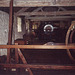 Interior of the Esgair Moel Textile Mill in the Museum of Welsh Life, 2004
