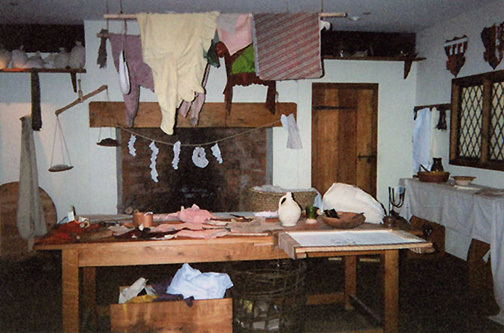 Interior of a House in the Museum of Welsh Life, 2004