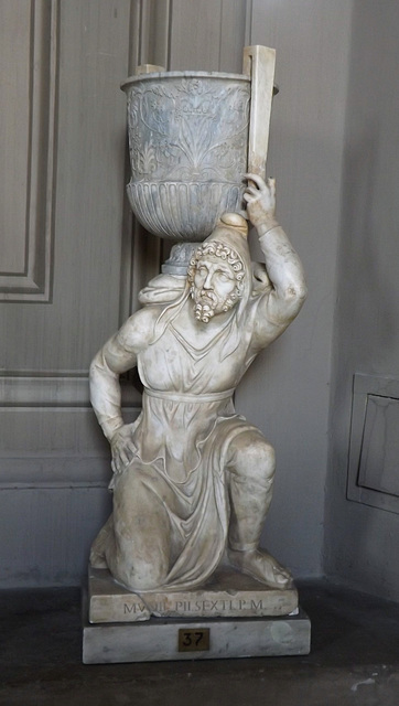 Persian Carrying a Vase in the Vatican Museum, July 2012