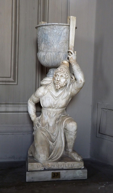 Persian Carrying a Vase in the Vatican Museum, July 2012