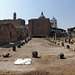 The Basilica Aemilia in the Forum in Rome, July 2012
