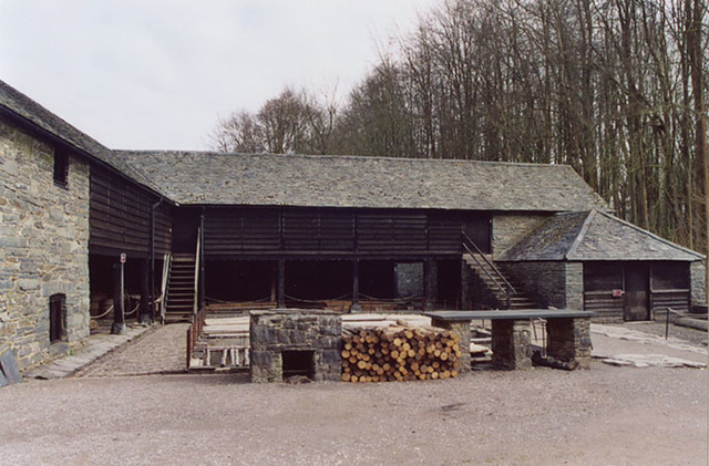 Saw Mill in the Museum of Welsh Life, 2004