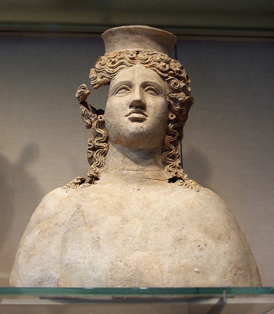 Terracotta Bust of a Woman in the Metropolitan Museum of Art, July 2007