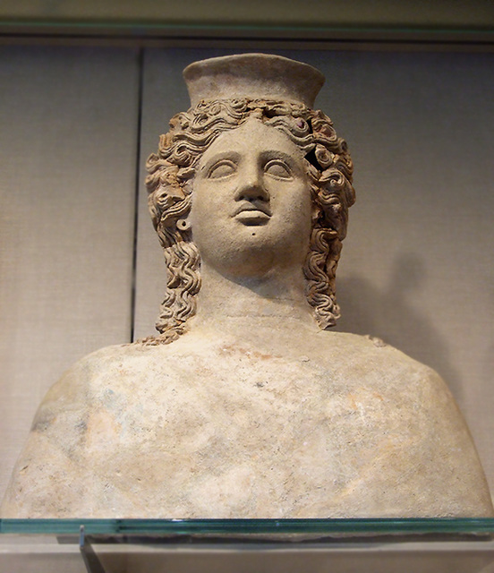 Terracotta Bust of a Woman in the Metropolitan Museum of Art, July 2007