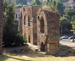 The Aqua Claudia on the Palatine Hill in Rome, July 2012