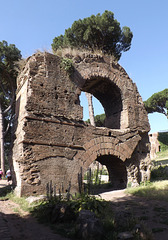 The Aqua Claudia on the Palatine Hill in Rome, June 2012