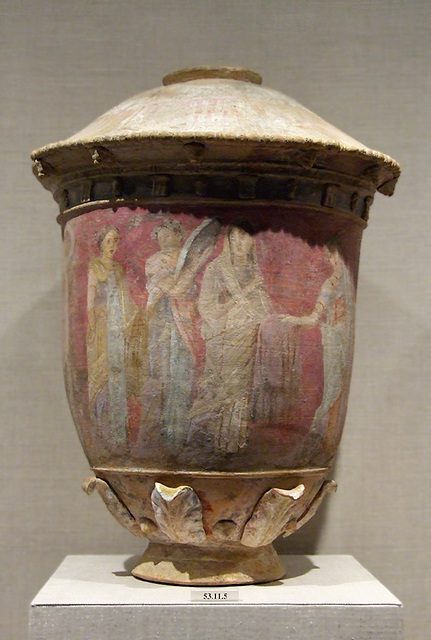 Terracotta Vase from Centuripe in the Metropolitan Museum of Art, February 2008