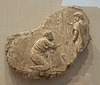 Stucco Relief Fragment in the Metropolitan Museum of Art, December 2008