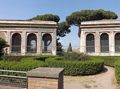 The Farnese Gardens on the Palatine Hill in Rome, July 2012