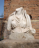 Fragment of a Statue of a Chief Vestal from the House of the Vestal Virgins in the Forum Romanum, June 2012