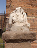 Fragment of a Statue of a Chief Vestal from the House of the Vestal Virgins in the Forum Romanum, June 2012