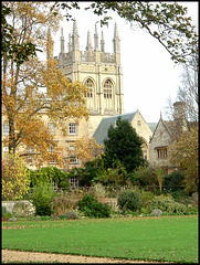 Oxford college lawn