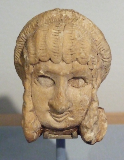Sumerian Female Statue Fragment in the University of Pennsylvania Museum, November 2009