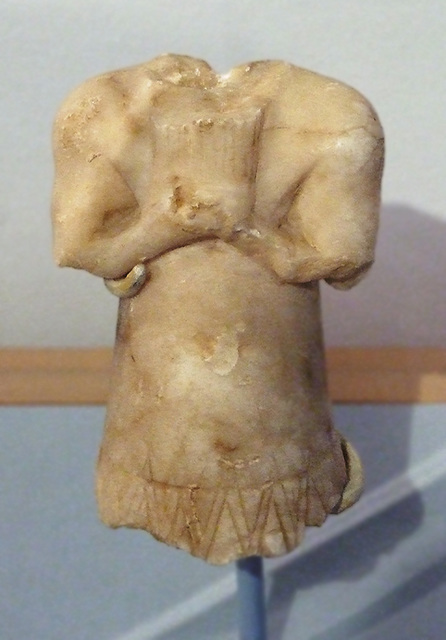 Alabaster Statue from Khafaje in the University of Pennsylvania Museum, November 2009