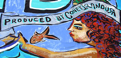 Detail from a Banner at the Coney Island Mermaid Parade, June 2007