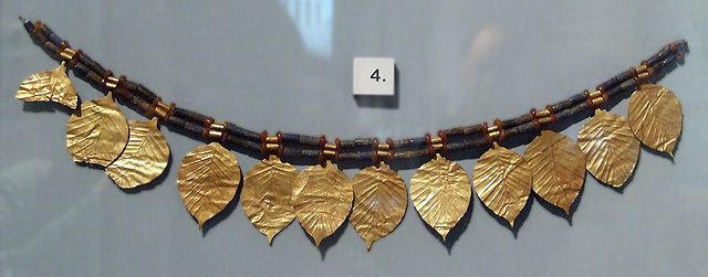Sumerian Gold Wreath in the University of Pennsylvania Museum, November 2009