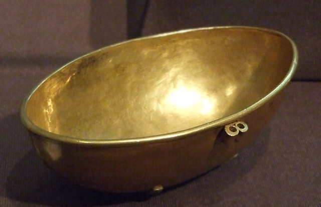 Sumerian Gold Bowl in the University of Pennsylvania Museum, November 2009