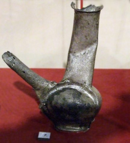 Silver Spouted Jug in the University of Pennsylvania Museum, November 2009