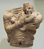 Figurine Fragment of a Mother and Child in the University of Pennsylvania Museum, November 2009