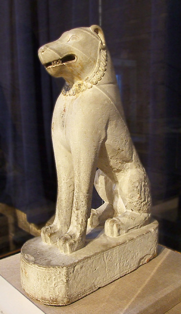Egyptian Lion Sculpture in the University of Pennsylvania Museum, November 2009