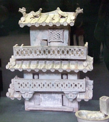 Chinese Model of a House in the University of Pennsylvania Museum, November 2009