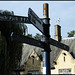 death of an Oxford blue signpost