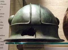 Etruscan Bronze Bell Helmet in the University of Pennsylvania Museum, November 2009