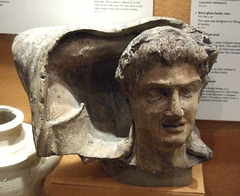 Head from a Terracotta Sarcophagus in the University of Pennsylvania Museum, November 2009
