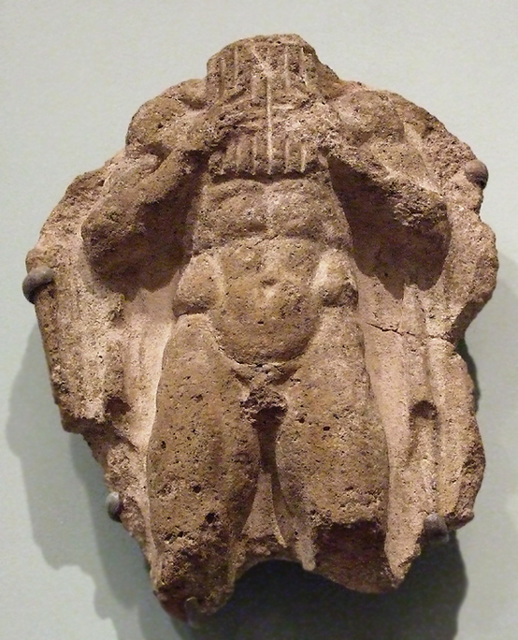Terracotta Satyr Antefix from Minturnae in the University of Pennsylvania Museum, November 2009