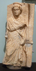 Marble Grave Relief in the University of Pennsylvania Museum, November 2009