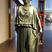 Modern Copy of a Bronze Statue of a Woman from Herculaneum in the University of Pennsylvania Museum, November 2009