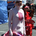 Pink Sea Monster at the Coney Island Mermaid Parade, June 2007