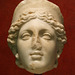 Marble Head of Claudia Octavia in the University of Pennsylvania Museum, November 2009