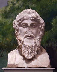 Herm of Dionysos/ Bacchus in the University of Pennsylvania Museum, November 2009