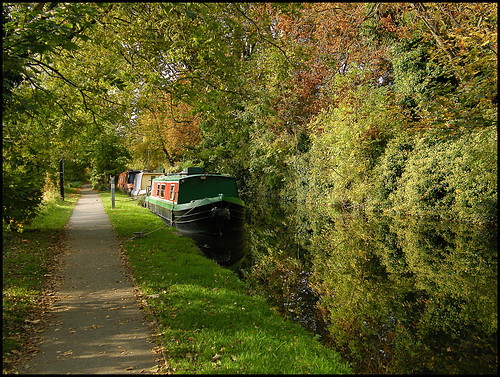canal path in October