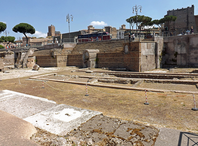 The Templum Pacis in Rome, July 2012