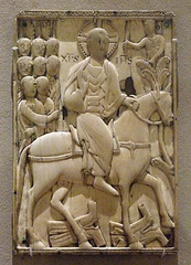 Ivory Panel with Christ's Entry into Jerusalem in the Metropolitan Museum of Art, August 2008