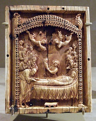Ivory Icon with the Koimesis of the Virgin Mary in the Metropolitan Museum of Art, January 2008