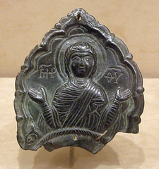 Censer Handle with Virgin Orant in the Metropolitan Museum of Art, January 2010