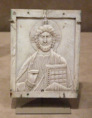 Ivory Icon of Christ Pantokrator in the Metropolitan Museum of Art, July 2010